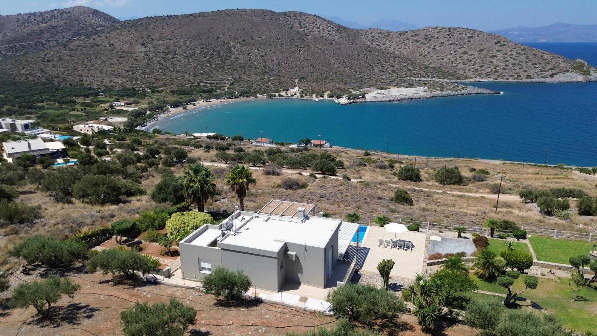 Villa Tholos Crete Kavoúsion Exterior foto
